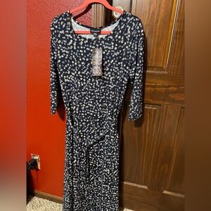 Nina Leonard midi dress